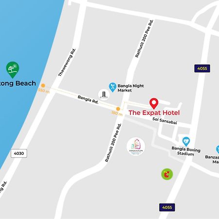 The Expat Hotel Patong Екстер'єр фото